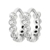 Maison de la Bijouterie Boucles d'oreilles créoles argent fantaisie 10mm Z63V5Z0 | Femme Boucles D'Oreilles