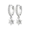 Maison de la Bijouterie Boucles d'oreilles créoles argent fantaisie 10mm Z63V0Z0 | Femme Boucles D'Oreilles