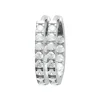 Maison de la Bijouterie Boucles d'oreilles créoles argent fantaisie 14mm Z6Y36Z0 | Femme Boucles D'Oreilles