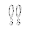 Maison de la Bijouterie Boucles d'oreilles créoles argent fantaisie 12mm Z63VVZ0 | Femme Boucles D'Oreilles