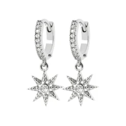 Maison de la Bijouterie Boucles d'oreilles créoles argent fantaisie 10mm Z63VYZ0 | Femme Boucles D'Oreilles