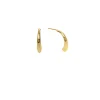 Diva Gioielli Boucles d'oreilles City 17848-006 - Argent Doré | Femme Boucles D'Oreilles