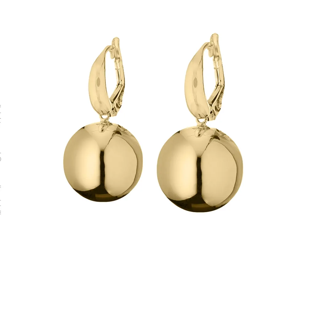 Diva Gioielli Boucles d'oreilles Luce 17295-006 - Argent Doré | Femme Boucles D'Oreilles