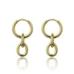 Emily Westwood Bijoux Boucles d'oreilles Emily Westwood EWE23155G - Acier Doré | Femme Boucles D'Oreilles