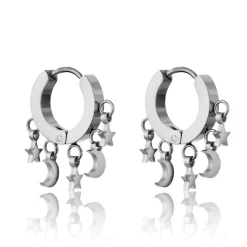 Emily Westwood Bijoux Boucles d'oreilles Emily Westwood EWE23122S - Acier Argenté | Femme Boucles D'Oreilles