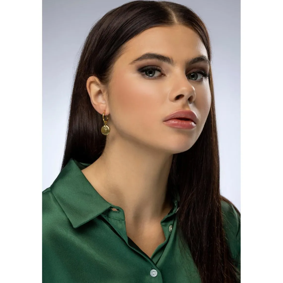 Emily Westwood Bijoux Boucles d'oreilles Emily Westwood EWE23119G - Acier Doré | Femme Boucles D'Oreilles