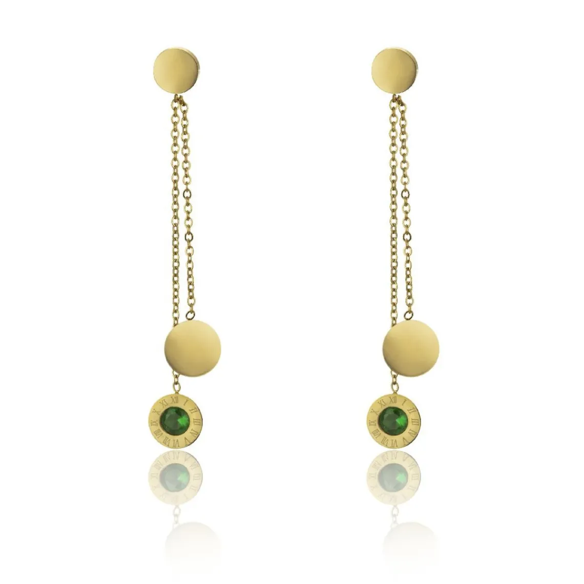 Emily Westwood Bijoux Boucles d'oreilles Emily Westwood EWE23115G - Acier Doré | Femme Boucles D'Oreilles