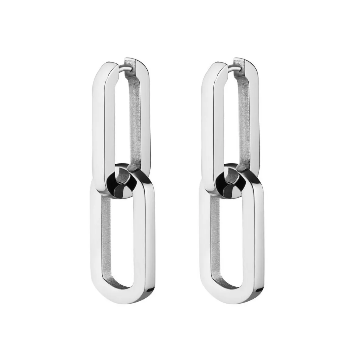 Rosefield Bijoux Boucles d'oreilles Essentials JEDHS-J586 Argentées | Femme Boucles D'Oreilles