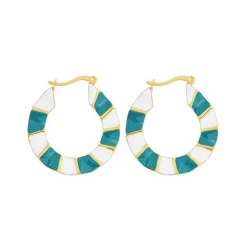 Edforce Boucles d'oreilles Femme 280-0036-E - Acier Doré | Femme Boucles D'Oreilles