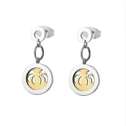 Edforce Boucles d'oreilles Femme 23-0022-E - Acier Argenté | Femme Boucles D'Oreilles