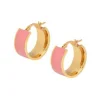 Edforce Boucles d'oreilles Femme 253-0139-E - Acier Doré | Femme Boucles D'Oreilles