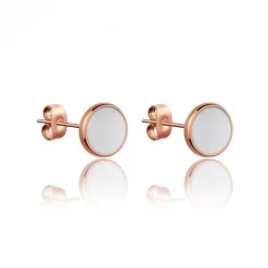 Emily Westwood Bijoux Boucles d’oreilles Femme Emily Westwood WE1023R - Acier Doré rose | Femme Boucles D'Oreilles