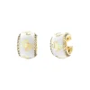 Guess Bijoux Boucles d'oreilles Femme - JUBE02280JWYGWH 4G LOOP Acier Doré | Femme Boucles D'Oreilles