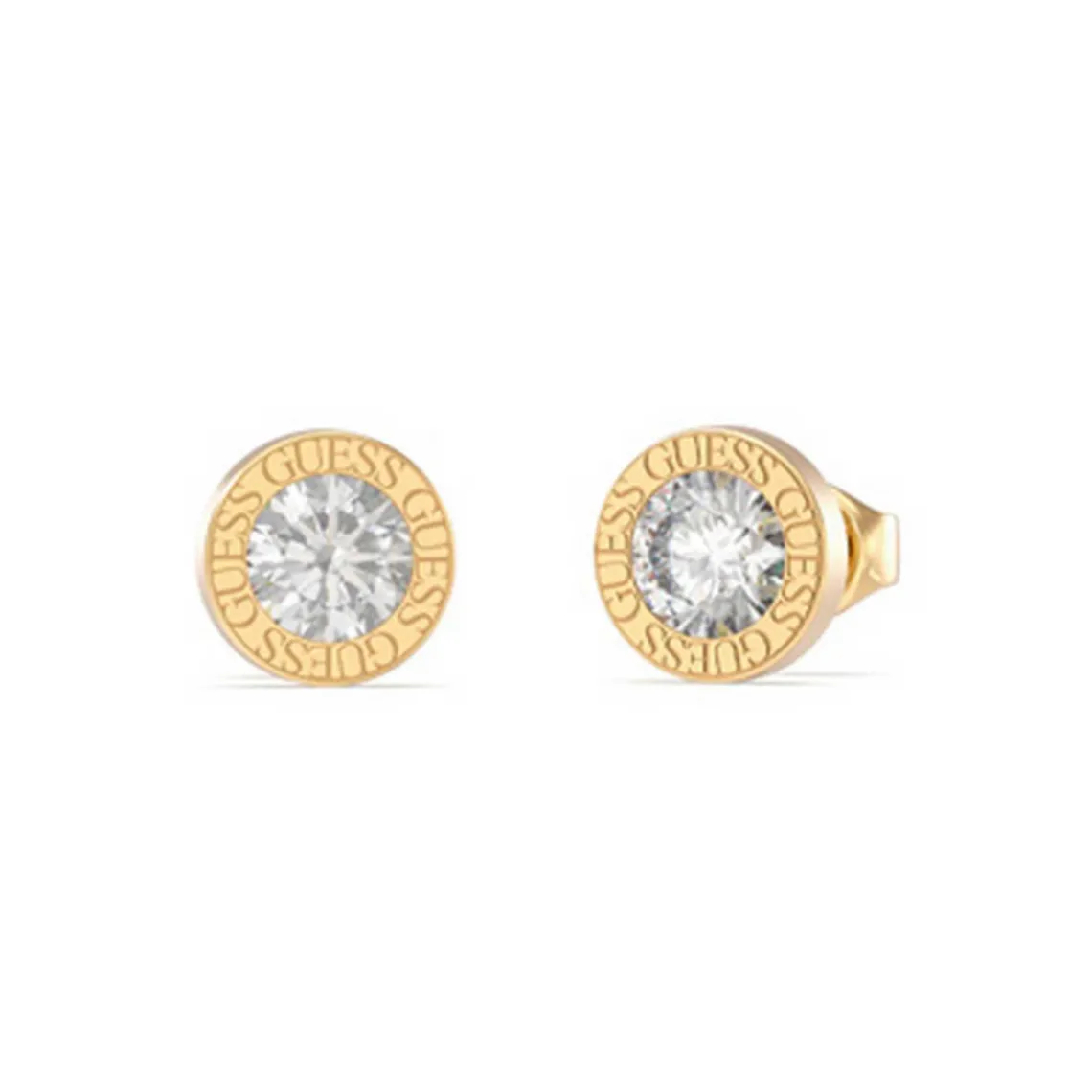 Guess Bijoux Boucles d'oreilles Femme - JUBE02244JWYG COLOR MY DAY Acier Doré | Femme Boucles D'Oreilles