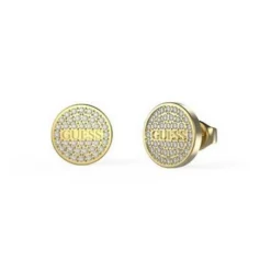Guess Bijoux Boucles d'oreilles Femme - JUBE02155JWYG STUDS PARTY Acier Doré | Femme Boucles D'Oreilles