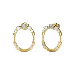 Guess Bijoux Boucles d’oreilles Femme - SUNBURST JUBE01402JWYG Acier Doré | Femme Boucles D'Oreilles