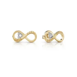 Guess Bijoux Boucles d'oreilles Femme - JUBE02182JWYG STUDS PARTY Acier Doré | Femme Boucles D'Oreilles