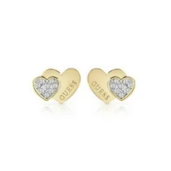 Guess Bijoux Boucles d'oreilles Femme - JUBE02174JWYG STUDS PARTY Acier Doré | Femme Boucles D'Oreilles