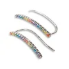 Kosma Paris Boucles d'oreilles femme Harlequin - Argenté TS202478-R | Femme Boucles D'Oreilles