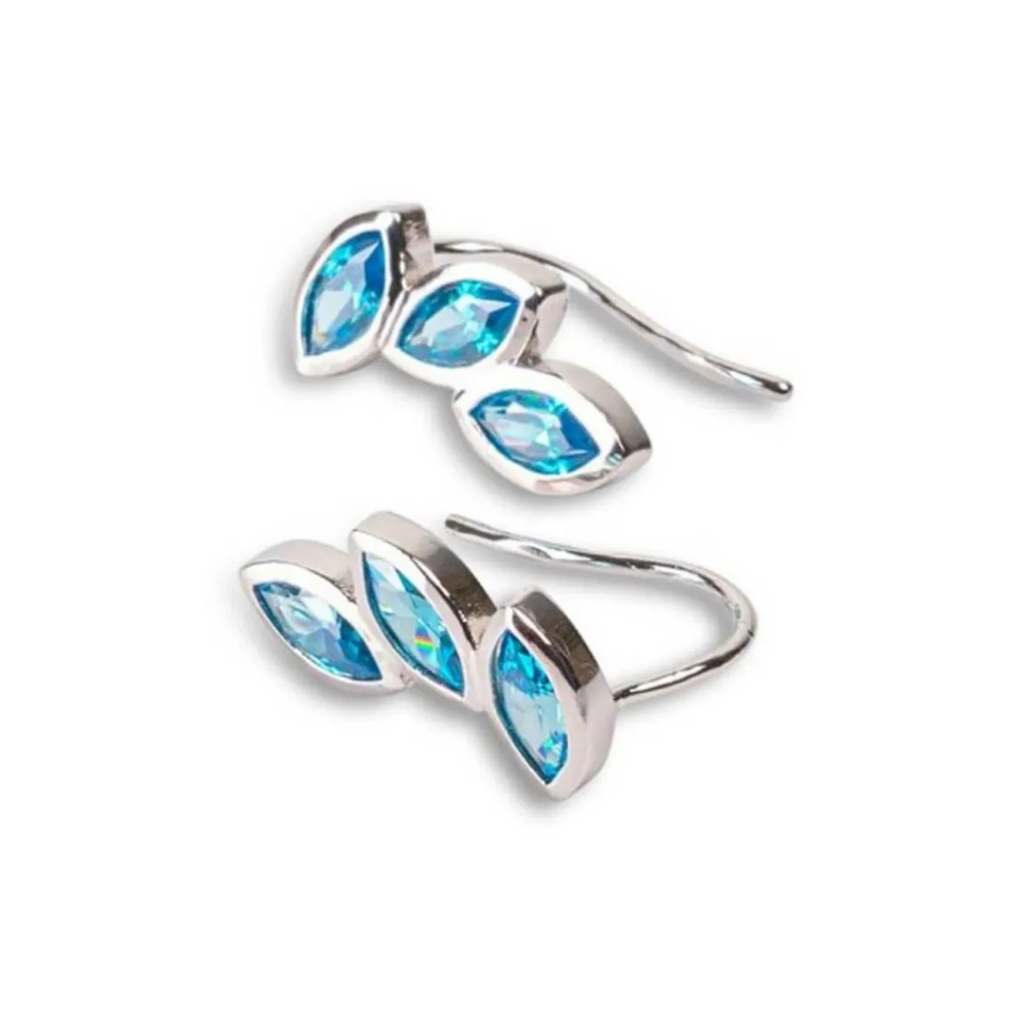 Kosma Paris Boucles d'oreilles femme Kira - Argenté | Femme Bague|Boucles D'Oreilles