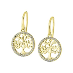 Lotus Silver Boucles d'oreilles Femme - LP1746-4-2 Argent doré | Femme Boucles D'Oreilles