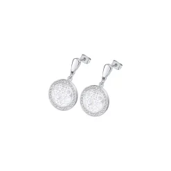 Lotus Style Bijoux Boucles d'oreilles Femme Lotus Style LS2179-4-1 - Acier Argent | Femme Boucles D'Oreilles