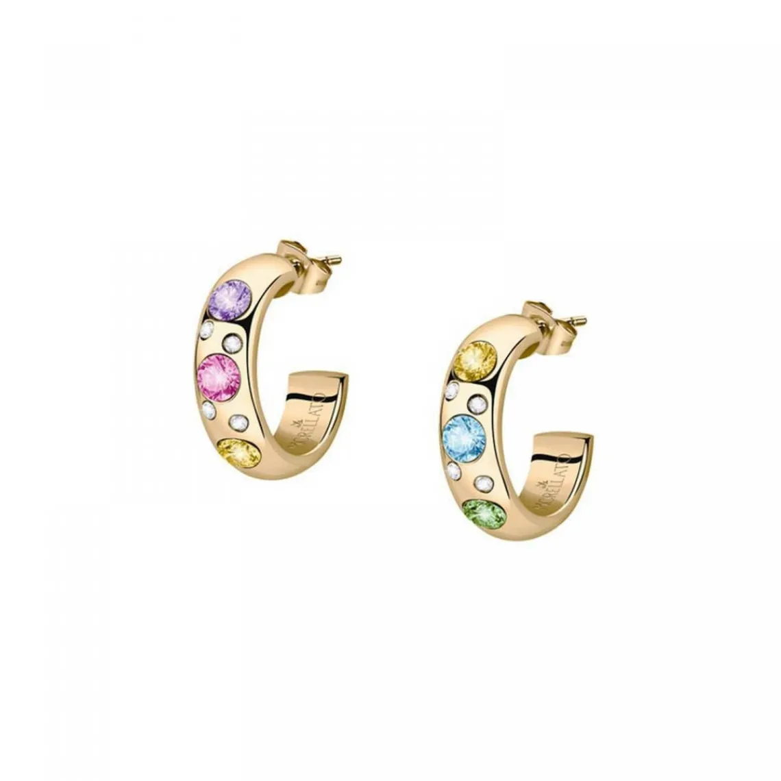 Morellato Bijoux Boucles d'oreilles Femme Morellato - SAUZ02 POETICA Acier Doré | Femme Boucles D'Oreilles