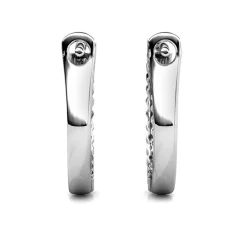 MYC-Paris Boucles d'oreilles Femme - DE0565-S Laiton Argent | Femme Boucles D'Oreilles