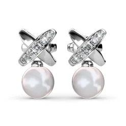 MYC-Paris Boucles d’oreilles Femme - DE0246-S Laiton Argent | Femme Boucles D'Oreilles