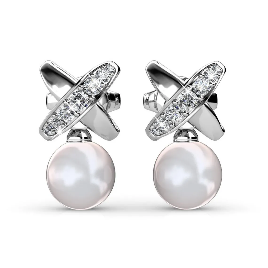 MYC-Paris Boucles d’oreilles Femme - DE0246-S Laiton Argent | Femme Boucles D'Oreilles