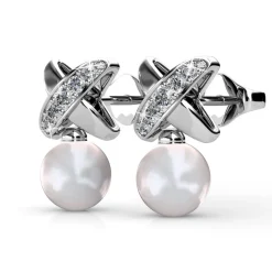 MYC-Paris Boucles d’oreilles Femme - DE0246-S Laiton Argent | Femme Boucles D'Oreilles