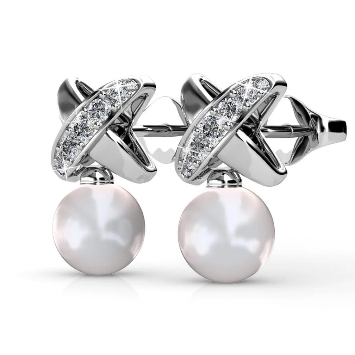 MYC-Paris Boucles d’oreilles Femme - DE0246-S Laiton Argent | Femme Boucles D'Oreilles