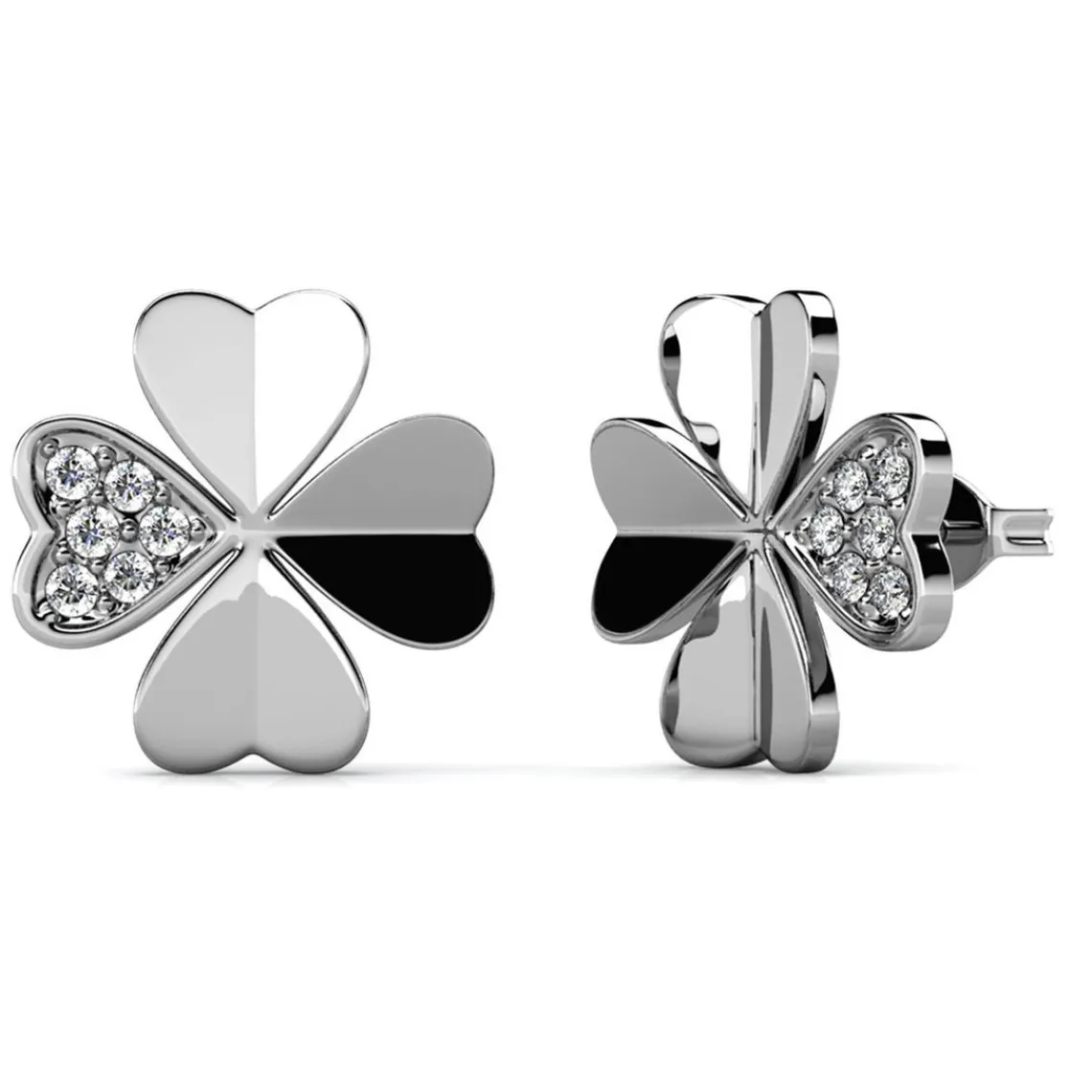 MYC-Paris Boucles d’oreilles Femme - DE0503-S Laiton Argent | Femme Boucles D'Oreilles