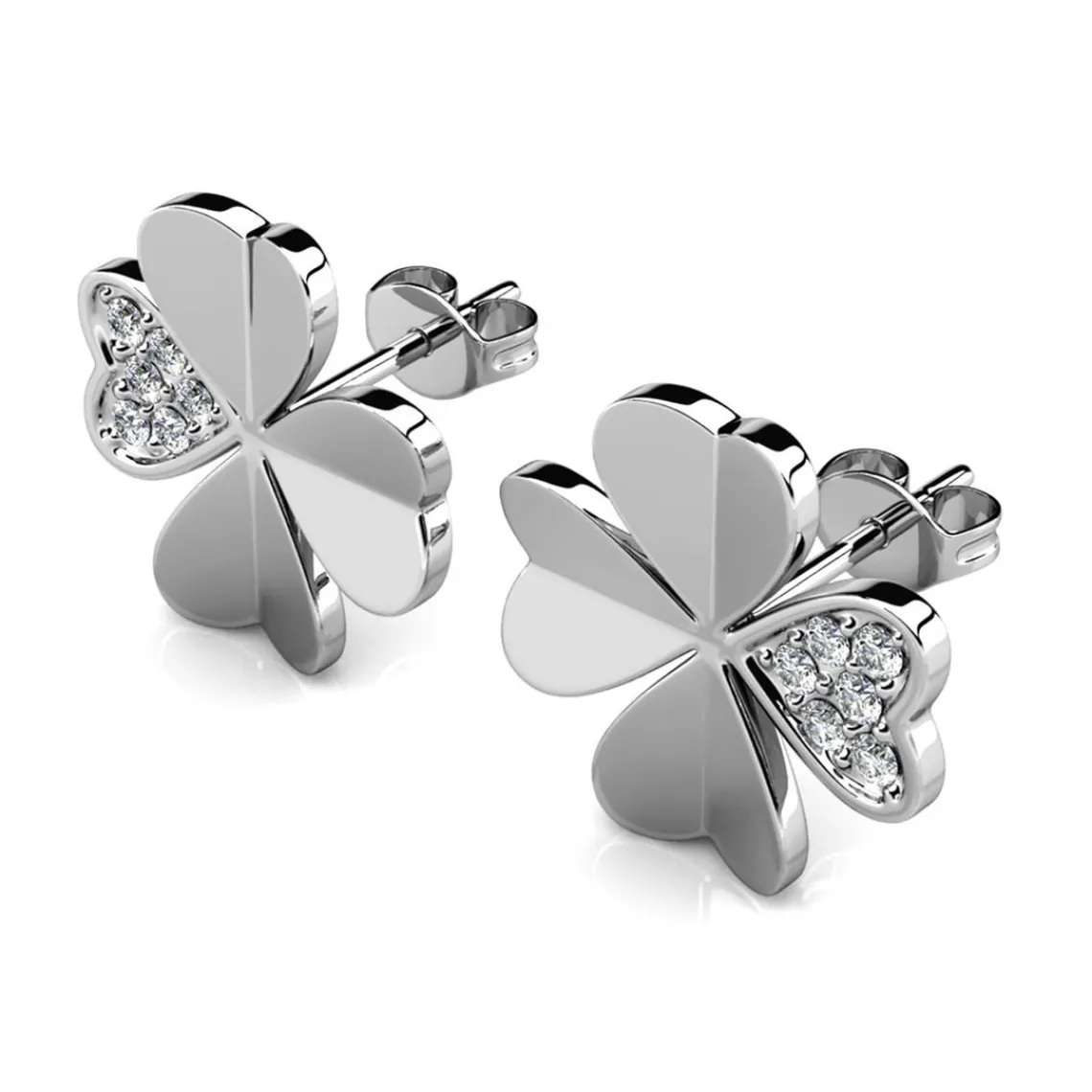 MYC-Paris Boucles d’oreilles Femme - DE0503-S Laiton Argent | Femme Boucles D'Oreilles