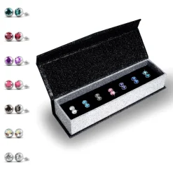 MYC-Paris Boucles d’oreilles Femme - DE0240 Laiton Multicolore | Femme Boucles D'Oreilles