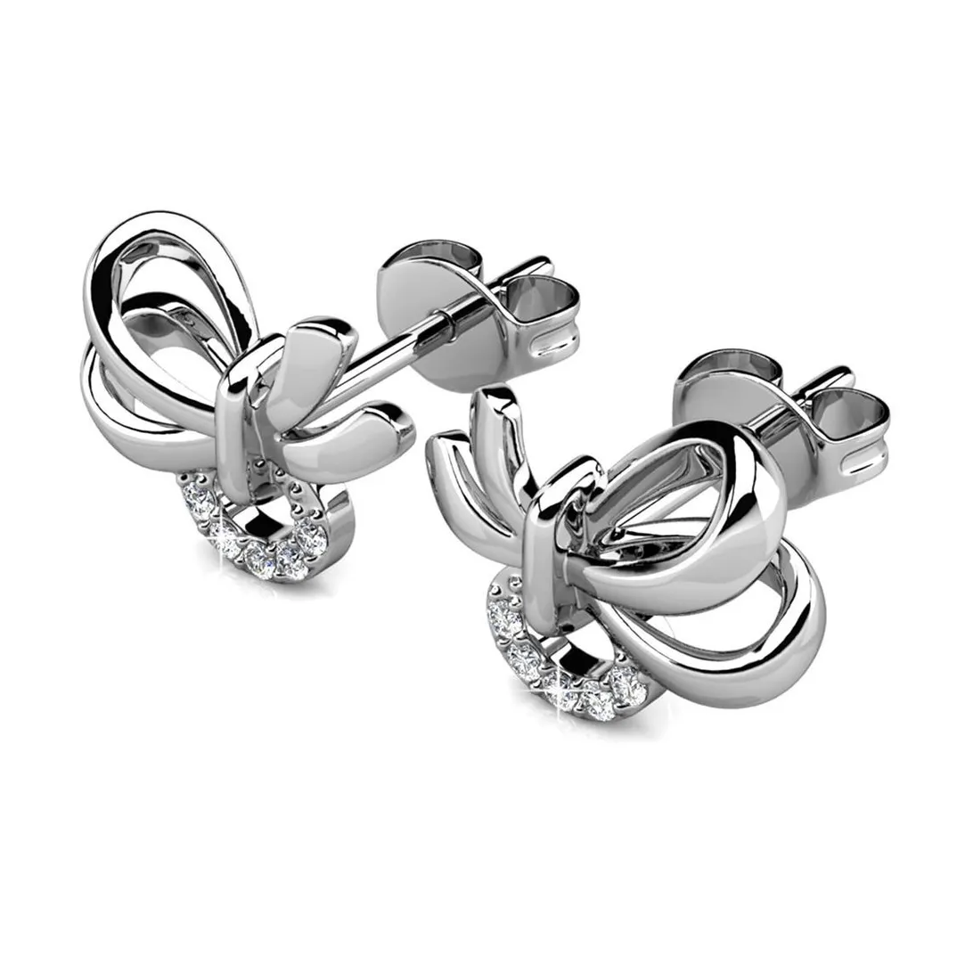 MYC-Paris Boucles d’oreilles Femme - DE0464-S Laiton Argent | Femme Boucles D'Oreilles