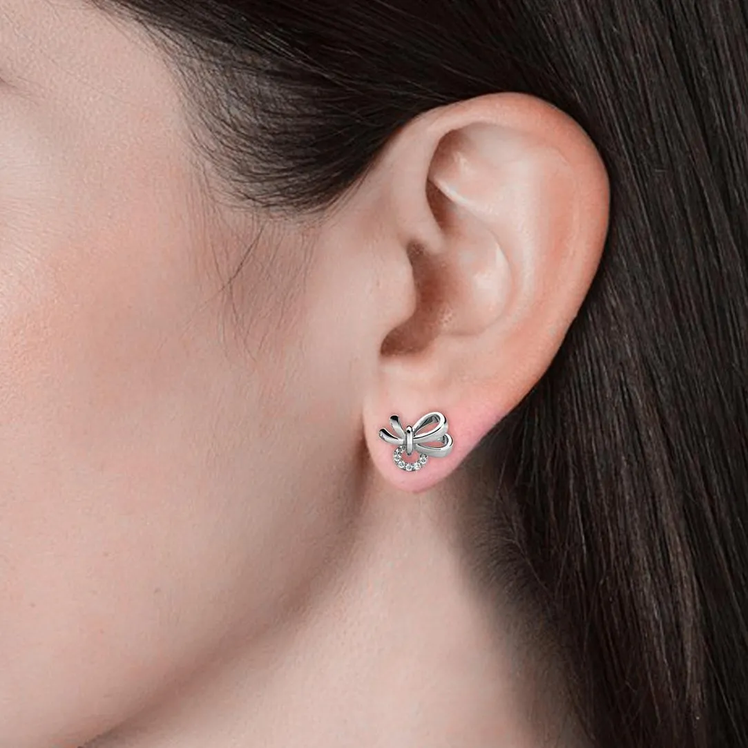 MYC-Paris Boucles d’oreilles Femme - DE0464-S Laiton Argent | Femme Boucles D'Oreilles