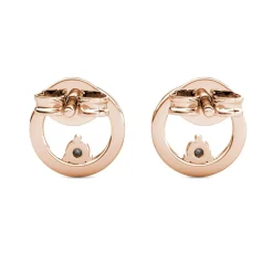MYC-Paris Boucles d’oreilles Femme - DE0442-RG Laiton Doré rose | Femme Boucles D'Oreilles