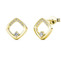 MYC-Paris Boucles d’oreilles Femme - DE0439-G Laiton Doré | Femme Boucles D'Oreilles