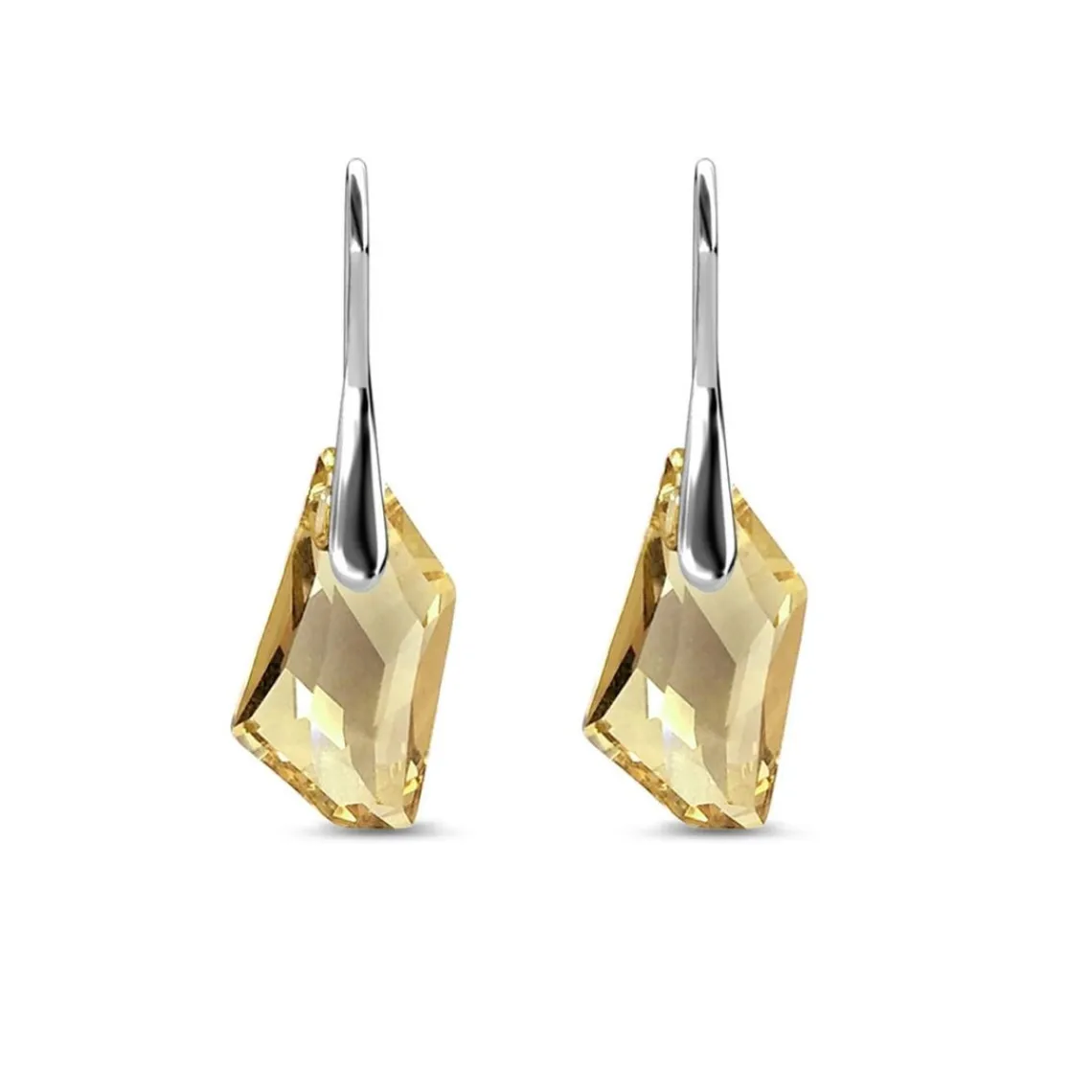 MYC-Paris Boucles d’oreilles Femme - DE0426-S-A Laiton Argent | Femme Boucles D'Oreilles