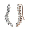 MYC-Paris Boucles d’oreilles Femme - DE0340-RG-C Laiton Doré rose | Femme Boucles D'Oreilles