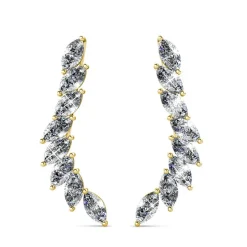 MYC-Paris Boucles d’oreilles Femme - DE0340-GC Laiton Doré | Femme Boucles D'Oreilles