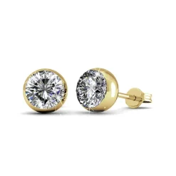 MYC-Paris Boucles d'oreilles Femme - Laiton Doré | Femme Boucles D'Oreilles