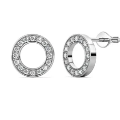 MYC-Paris Boucles d’oreilles Femme - DE0323-S Laiton Argent | Femme Boucles D'Oreilles