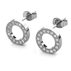 MYC-Paris Boucles d’oreilles Femme - DE0323-S Laiton Argent | Femme Boucles D'Oreilles