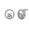 MYC-Paris Boucles d'oreilles Femme - Laiton Argent | Femme Boucles D'Oreilles