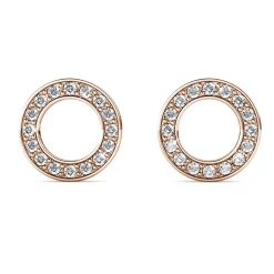 MYC-Paris Boucles d’oreilles Femme - DE0323-RG Laiton Doré rose | Femme Boucles D'Oreilles
