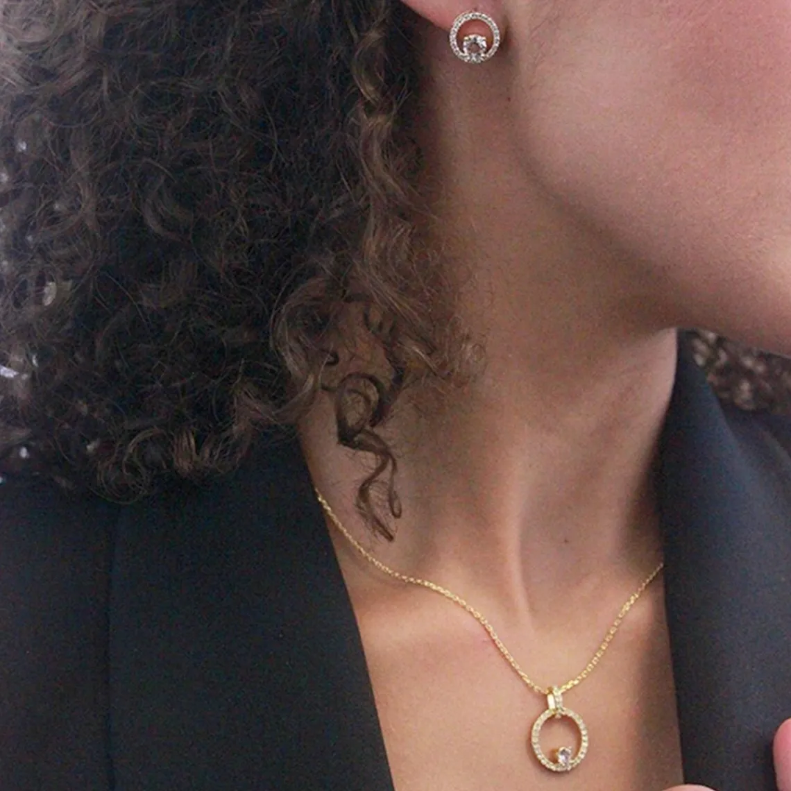 MYC-Paris Boucles d'oreilles Femme - Laiton Doré | Femme Boucles D'Oreilles