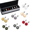 MYC-Paris Boucles d’oreilles Femme - DE0292 Laiton Multicolore | Femme Boucles D'Oreilles