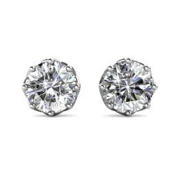 MYC-Paris Boucles d'oreilles Femme EVIDENCE - DE0081-S Laiton Argent | Femme Boucles D'Oreilles